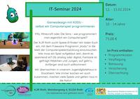 Ausschreibung IT-Seminar 2024